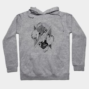 Tail of Two Fish Hoodie